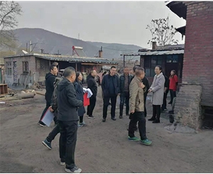 縣委、鎮(zhèn)府領導驗收工程